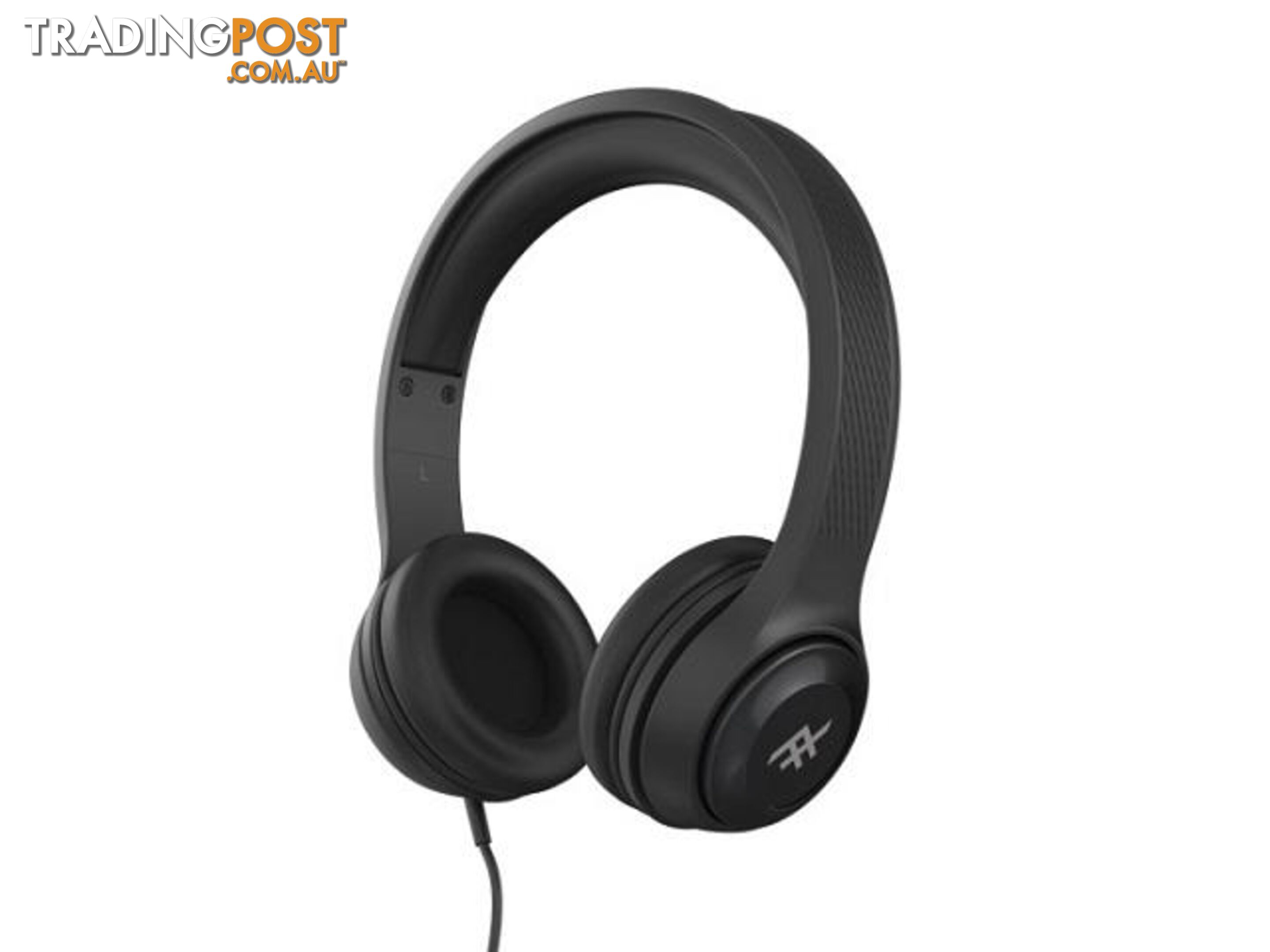 IFROGZ Aurora Wired Headphones with Mic - Black