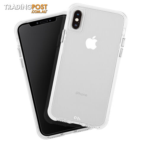 Case-Mate Tough Case and Screen Protector Pack For iPhone Xs Max (6.5") - Clear