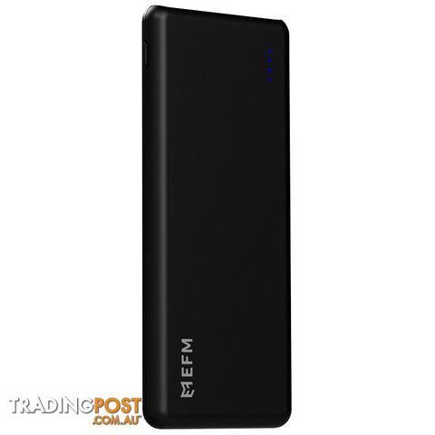 EFM 5000mAh Power Bank With Mirco-USB Cable - Black