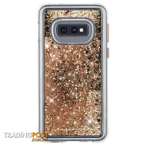 Case-Mate Waterfall Case For Samsung Galaxy S10e (5.8") - Clear/ Gold