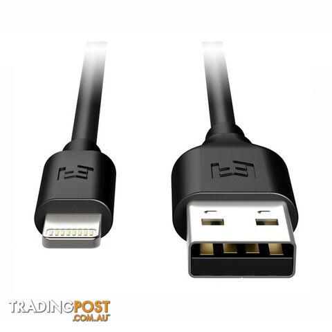 EFM MFi Approved Lightning Cable 1M - Black