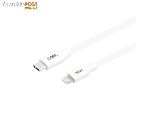 3SIXT Charge & Sync Cable - USB-C to Lightning - 1m - White