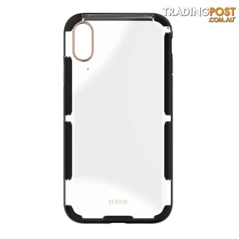 EFM Cayman D3O Case Armour suits iPhone XR (6.1")Â  - Black/Copper