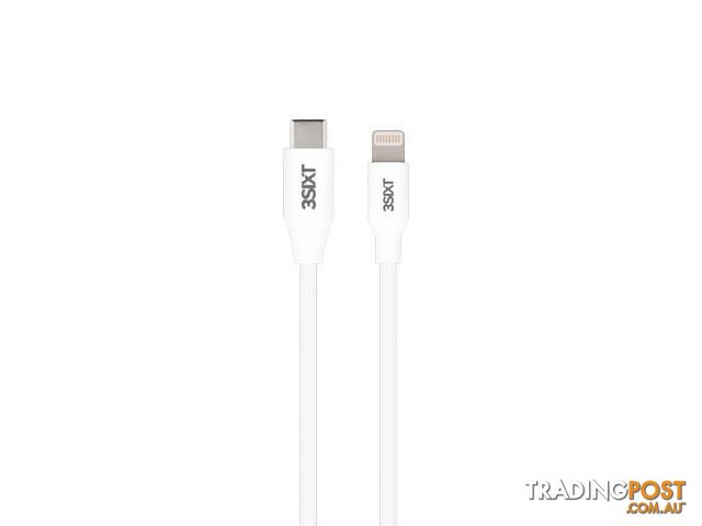 3SIXT Charge & Sync Cable USB-C to Lightning - 2m - White