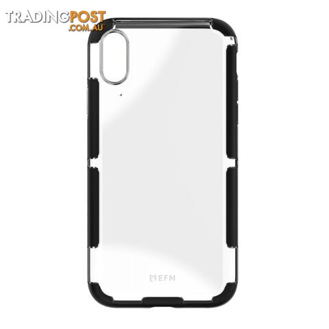 EFM Cayman D3O Case Armour suits iPhone XR (6.1")Â  - Black/Space Grey