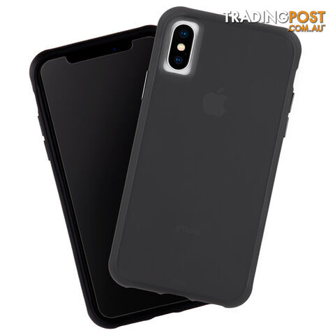 Case-Mate Tough Case and Screen Protector Pack For iPhone Xs Max (6.5") - Black Matte