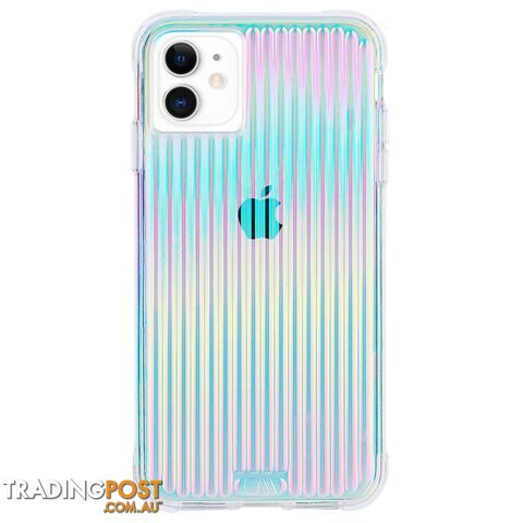 Case-Mate Tough Groove Case For iPhone 11 - Clearadescent Clear