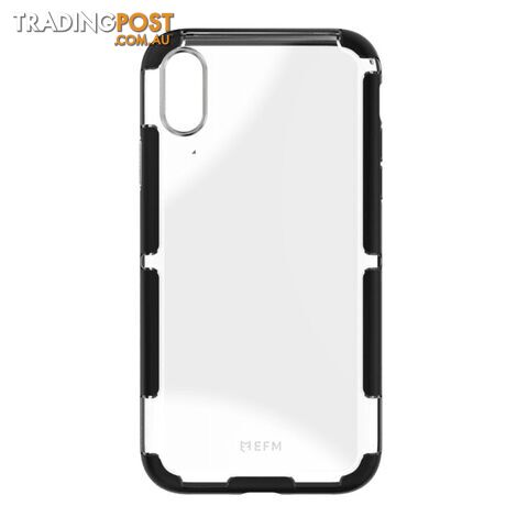 EFM Cayman D3O Case Armour suits iPhone Xs Max (6.5") - Black/Space Grey