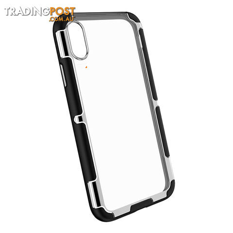 EFM Cayman D3O Case Armour For iPhone Xs Max (6.5")- Silver Trim