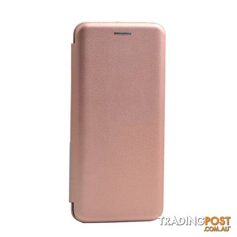 Cleanskin Mag Latch Flip Wallet with Single Card Slot suits Galaxy S10 (6.1") - Rose Gold