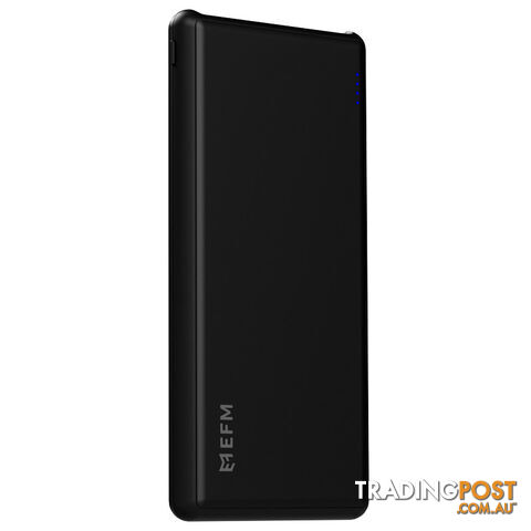 EFM 20000mAh Power Bank With Micro USB Cable - Black