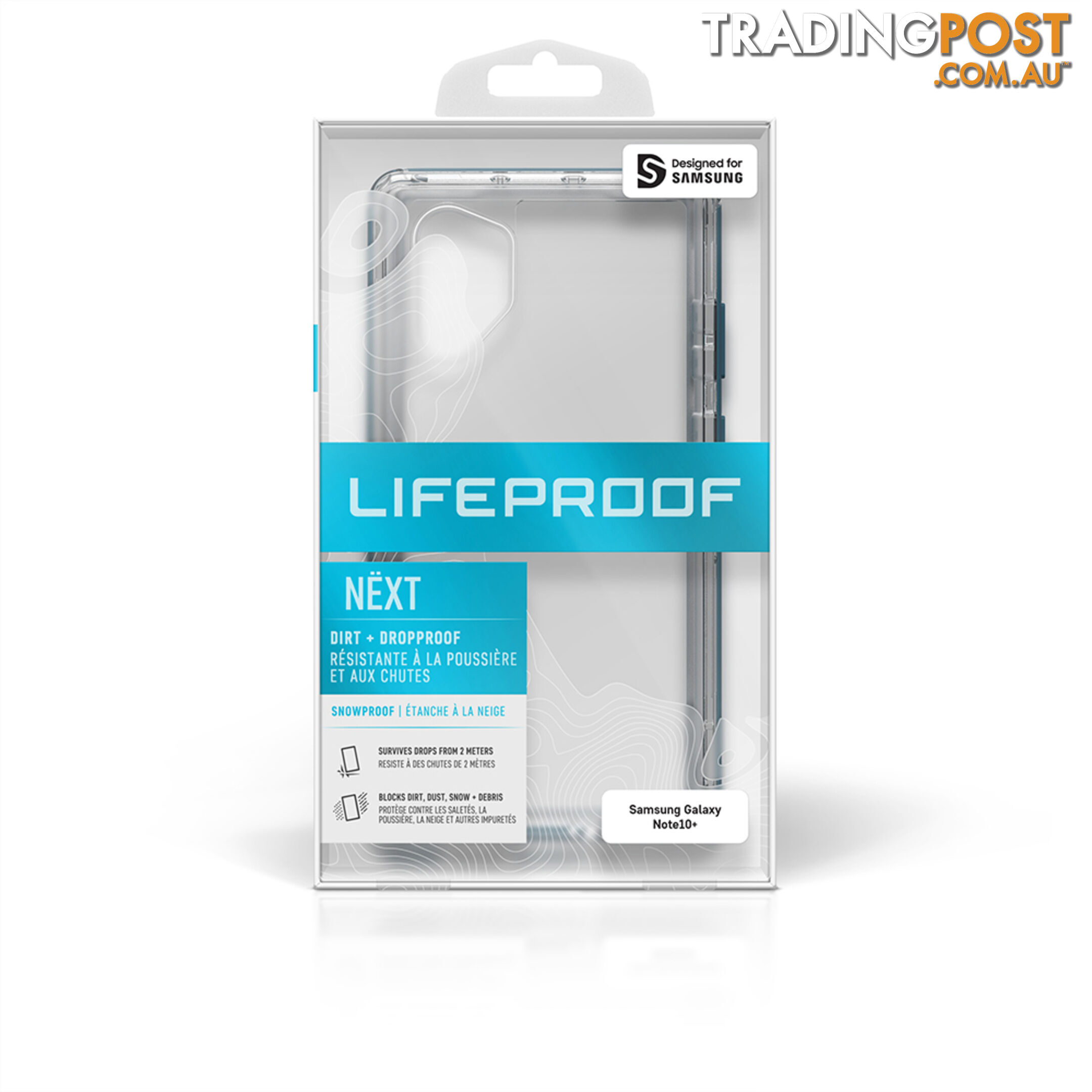 LifeProof Next Case For Samsung Note 10 Plus - Clear Lake