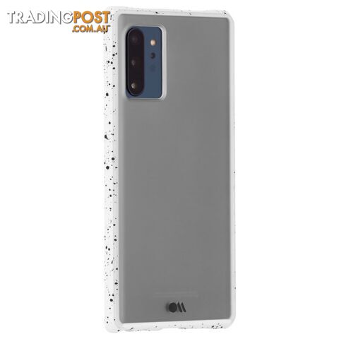 Case-Mate Tough Speckled Case For Samsung Note 10 plus 6.8" - White / Black