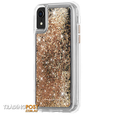 Case-Mate Waterfall Street Case For iPhone XR (6.1") - Gold