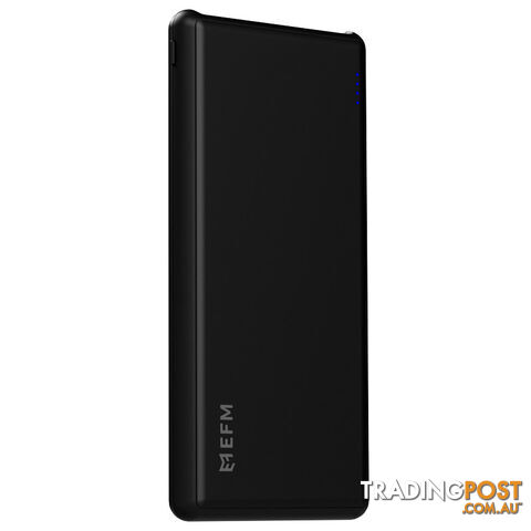 EFM 10000mAh Power Bank With Mirco-USB Cable - Black