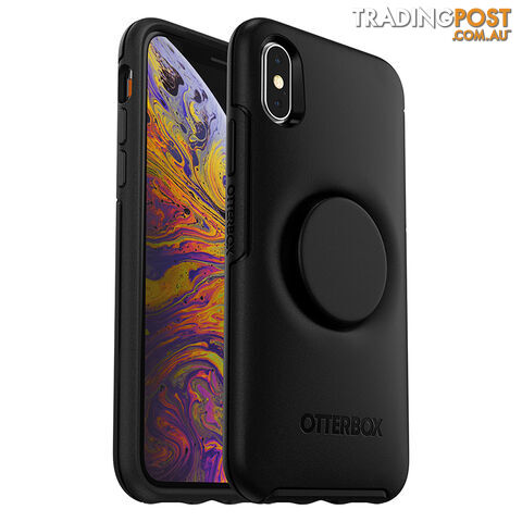 OtterBox Otter + Pop Symmetry Case For iPhone X/Xs - Black