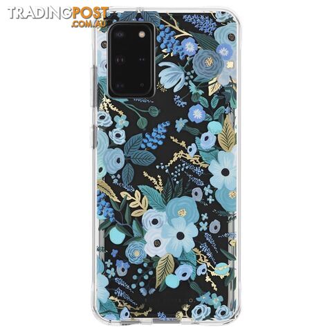 Case-Mate Rifle Paper Case For Samsung Galaxy 2020 6.7"	- Garden Party/Blue