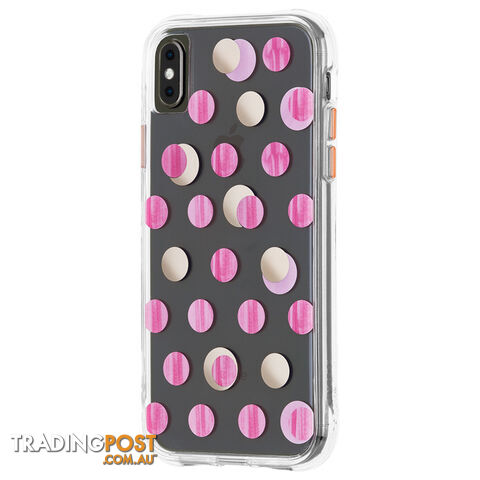 Case-Mate Wallpaper Street Case For iPhone Xs Max - Pink Dot