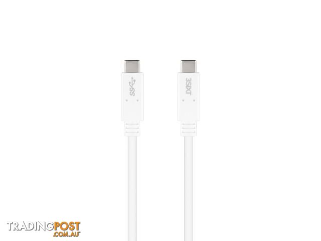 3SIXT Charge & Sync Cable USB-C to USB-C PD 1m - White