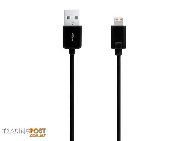 3SIXT Charge & Sync Cable 1.0m - Lightning - Black