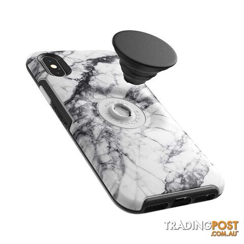OtterBox Otter + Pop Symmetry Case For iPhone X/Xs - White Nebula