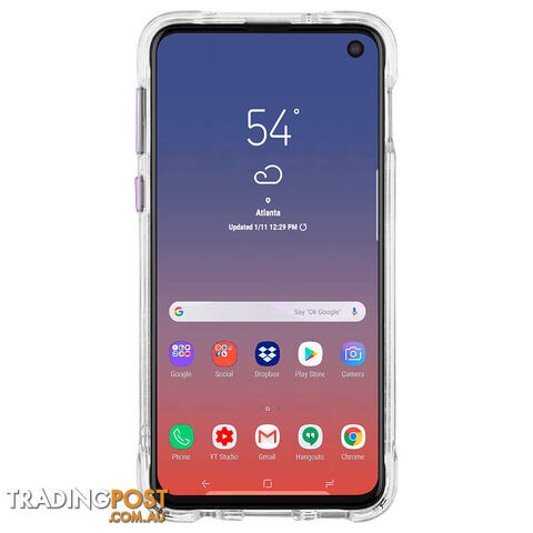 Case-Mate Waterfall Case For Samsung Galaxy S10e (5.8") - Glow Purple