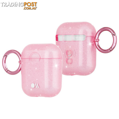 Case-Mate Flexible Air Pods Hook Ups Case and Neck Strap - Pink / Blush