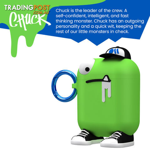 Case-Mate CreaturePod Air Pods Hook Ups Case and Neck Strap - Chuck The Cool Guy...