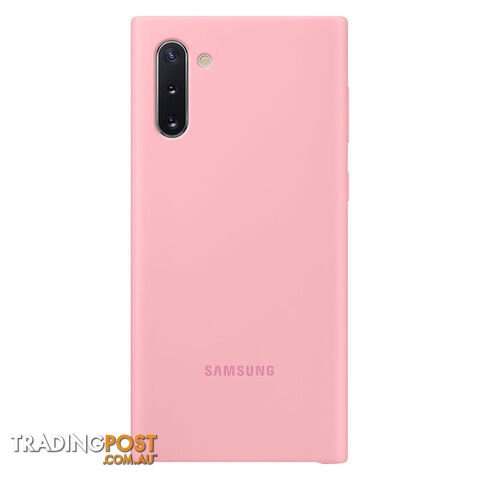 Samsung Silicone Cover For Galaxy Note 2019 6.3" - Pink