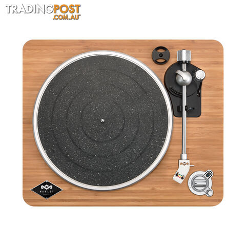 House of Marley Stir it Up Wireless Turntable - Black / Tan