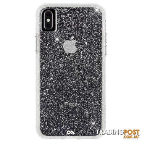 Case-Mate Sheer Crystal Street Case For iPhone Xs Max (6.5") - Clear