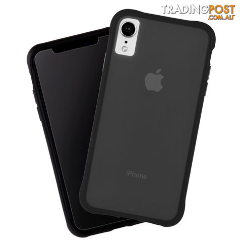 Case-Mate Tough Case and Screen Protector Pack For iPhone XR (6.1") - Black Matte