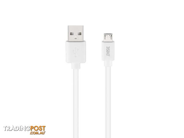 3SIXT Charge & Sync Cable Micro USB 1m - White