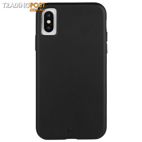 Case-Mate Barely There Leather Minimalist Case For iPhone X/Xs (5.8") - Black