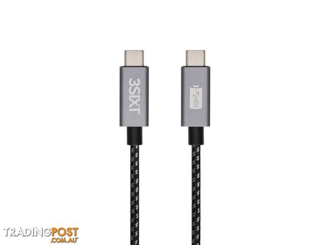 3SIXT Cable - USB-C to USB-C PD - 1m - BLACK