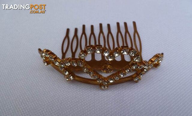 Girls Diamond Tiara (75mm wide x 30 mm high) - photo 2 of 7