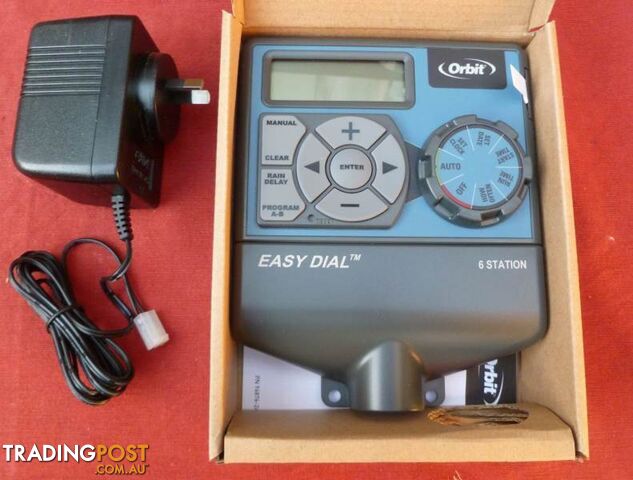 Orbit 6 Station Easy Dial Water / Irrigation Sprinkler Timer - photo 2 of 8