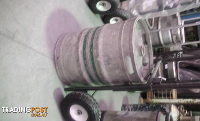 New Beer Keg Trolley (Barrel Buddy) With Gel Filled Tyres