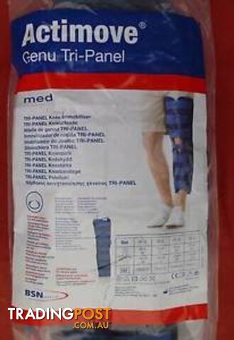 Actimove Genu Tri-Panel knee Immobiliser/Leg Immobilizer - photo 1 of 8
