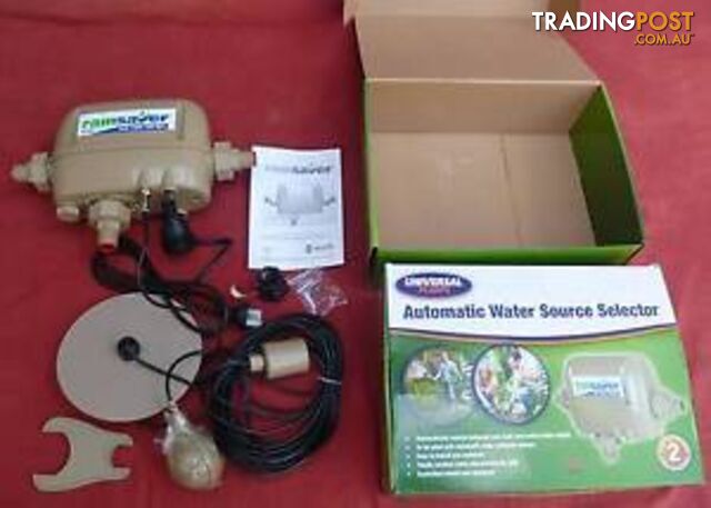 New Mains Water and Tank Water Automatic Water Source Selector