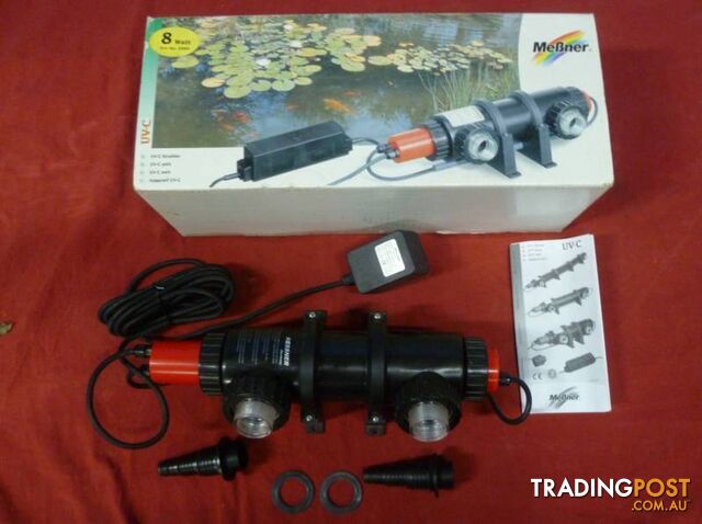 Messner UV-C 8 ultraviolet pond / pool water filtration / treatme - photo 5 of 10