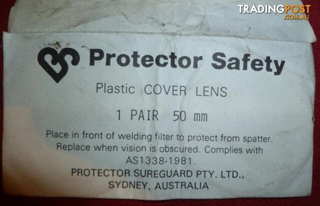 NEW Oxy Acetylene replacement shade lenses, clear lenses, elastic - photo 4 of 6