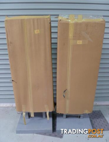 Two Double Sided Electric Retail Signs (240 volt)