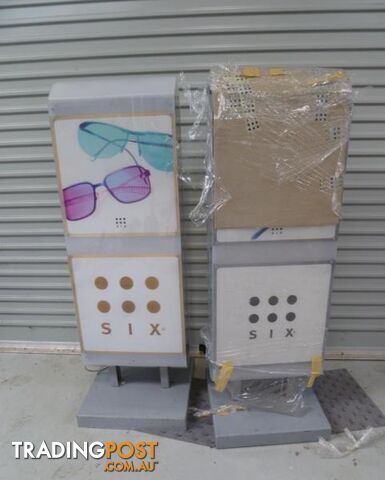 Two Double Sided Electric Retail Signs (240 volt)