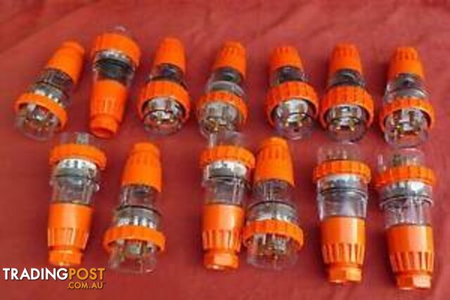 New 40 Amp 3 Phase Plugs (4 Pin Plugs and 5 Pin Plugs)