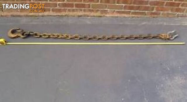 2.0 Meter/20mm Lifting Chain with Self-locking Hook -WLL 12.5 ton