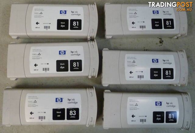 HP Designjet Ink Cartridges (C4930a C4944a C4933a C4932a C4935a) - photo 3 of 3