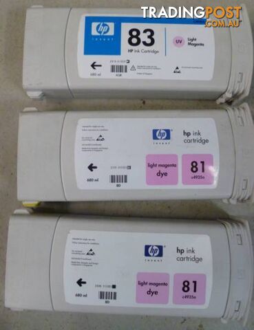 HP Designjet Ink Cartridges (C4930a C4944a C4933a C4932a C4935a)