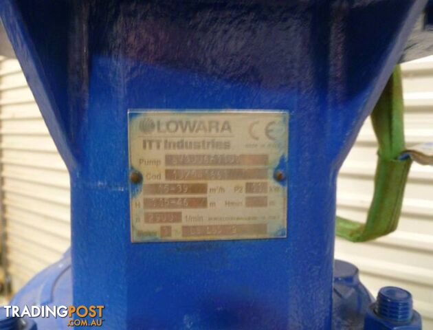 Lowara Water Pump with 3 Phase 11kw Leroy-Somer Electric Motor - photo 4 of 6