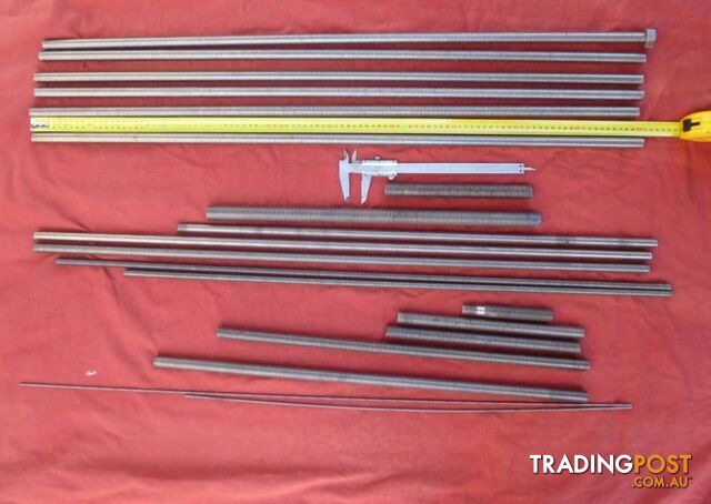 304 Stainless Steel M4 Allthread / Threaded Rod offcuts - photo 3 of 3